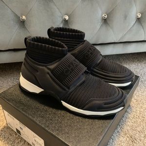 SOLD! CHANELStretch CC Slip-On Sneakers
